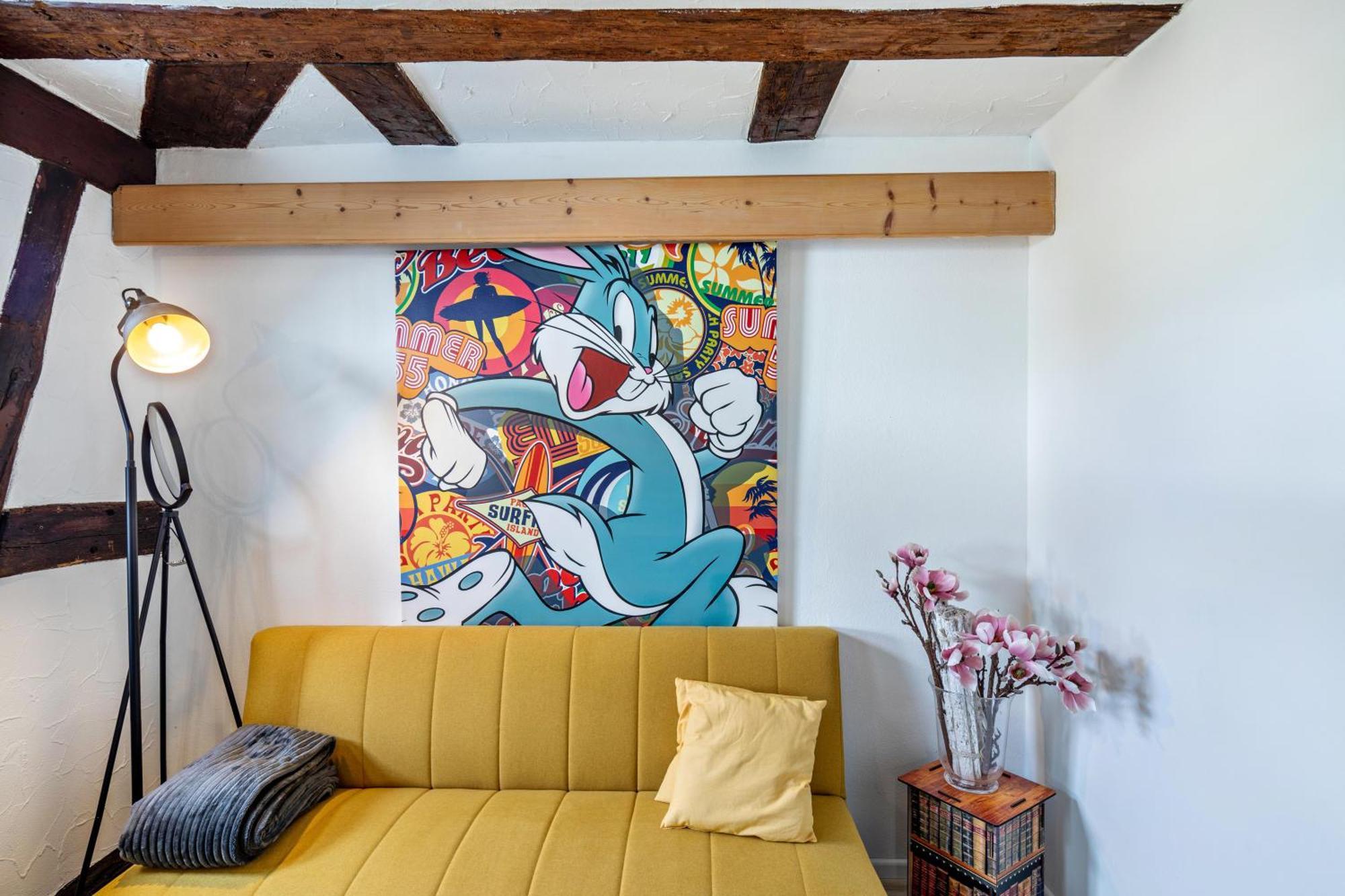 Im Fachwerk Apartment Алсфелд Екстериор снимка