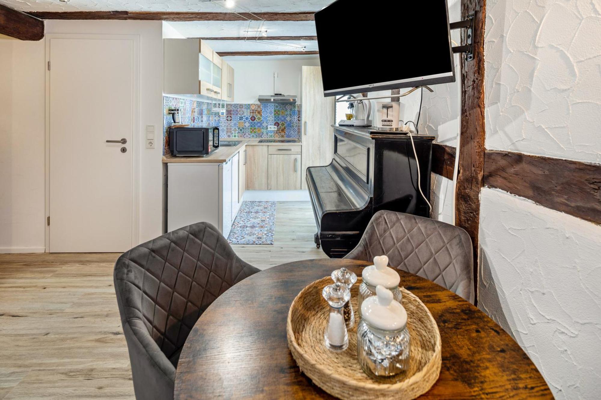 Im Fachwerk Apartment Алсфелд Екстериор снимка