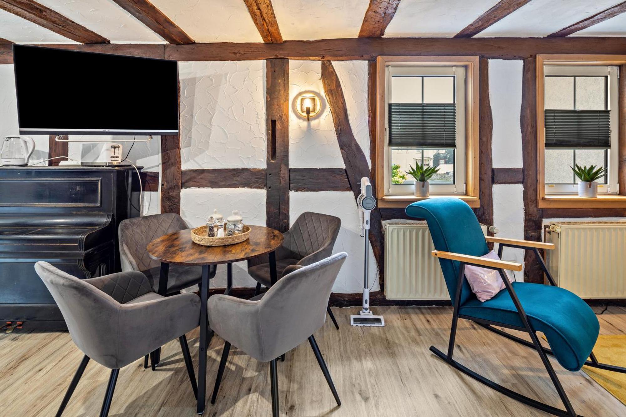 Im Fachwerk Apartment Алсфелд Екстериор снимка