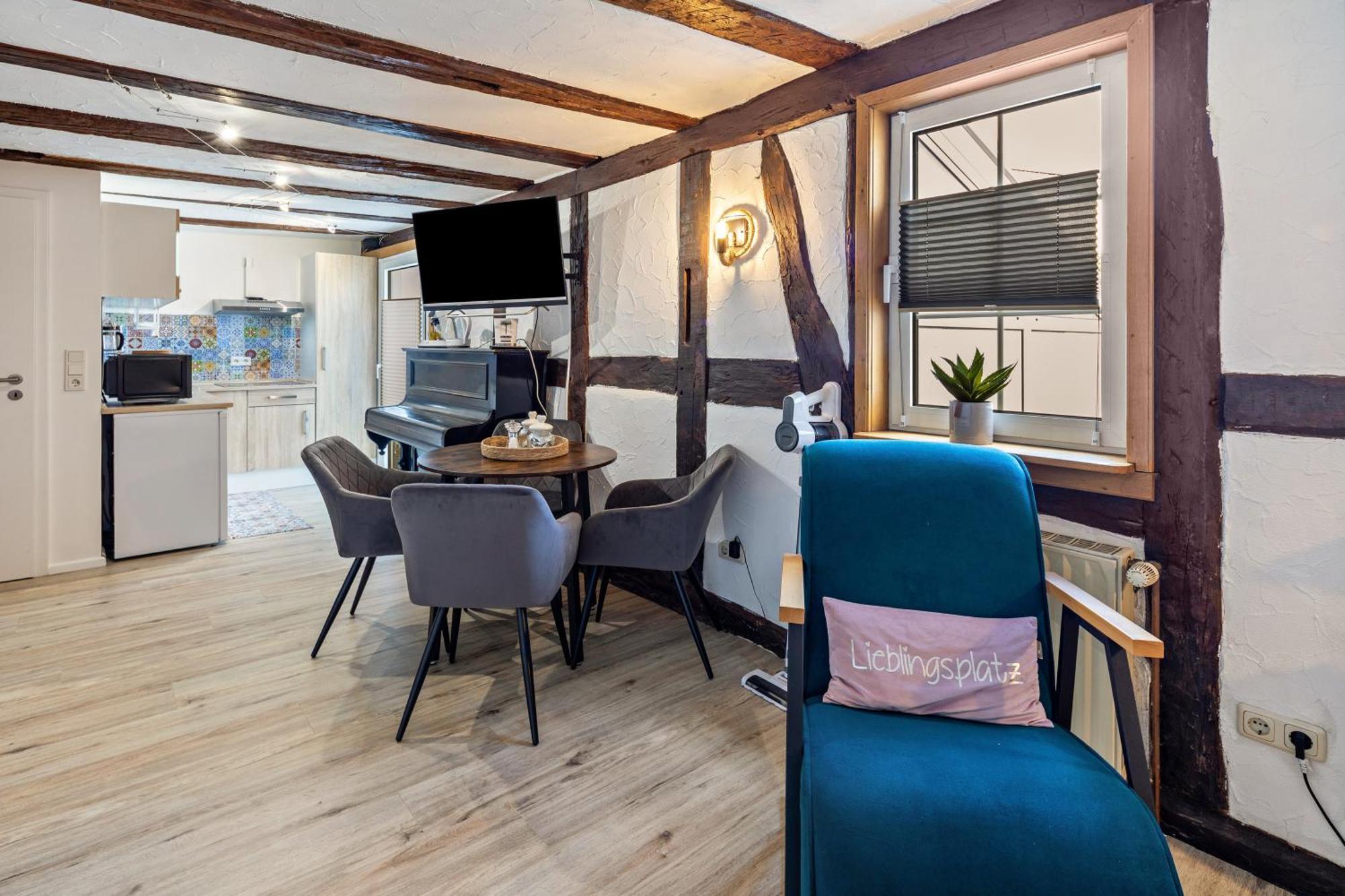 Im Fachwerk Apartment Алсфелд Екстериор снимка